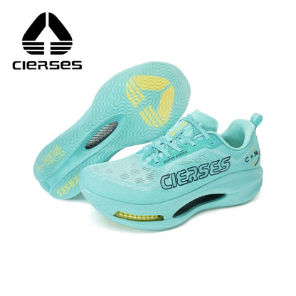 CIERSES  New Carbon Fiber Marathon Racing Training Shoes Breathable And Shock-Absorbing Air Cushion Men's Casual Sports Shoes