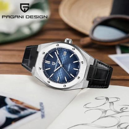 PAGANI DESIGN PD1673 Miyota 8215 Men's Fashion Watch 40MM Sport Automatic Mechanical Stainless Steel 100M Waterproof Watch