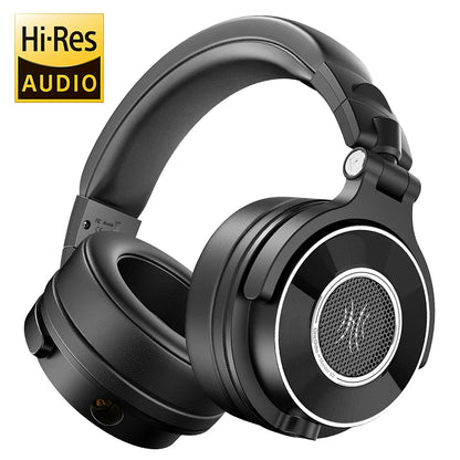 OneOdio Monitor 60 Wired HiFi Headphones Professional Studio DJ Headphones with 50mm Driver, Stereo Over Ear Headset, Detachable Cable & Microphone