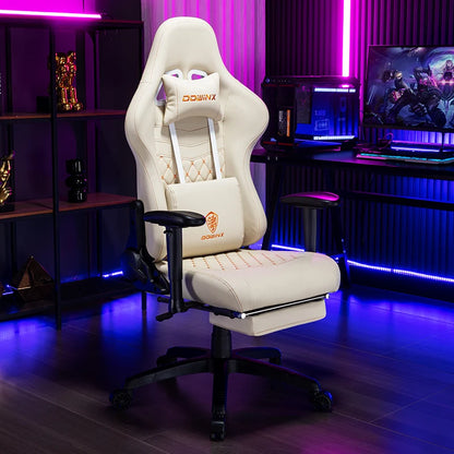 Comfortable Reading Office Chair Reclining Adjustable Swivel Computer Home Study Bedroom Ergonomic Lumbar Support High Back Seat