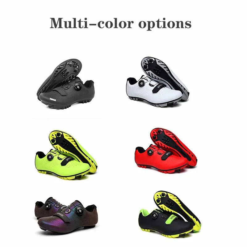 Unisexové MTB topánky Zapatillas Ciclismo MTB – pánske cyklistické bežecké topánky, pánske topánky s hrotmi na horské bicykle, dámske cyklistické topánky