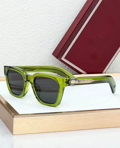 Sterett Luxury Sunglasses Acetate Frame Handmade Limited Edition Paddle Temples Premium Quality
