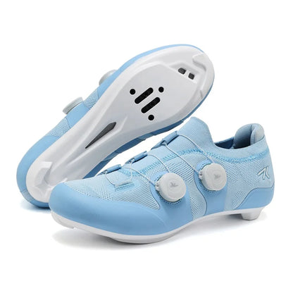 Men's MTB Cycling Shoes New Women's Pink Self-Locking Cleats Speed Road Bicycle Shoes Flat Trail Racing SPD Mountain Bike Sneakers