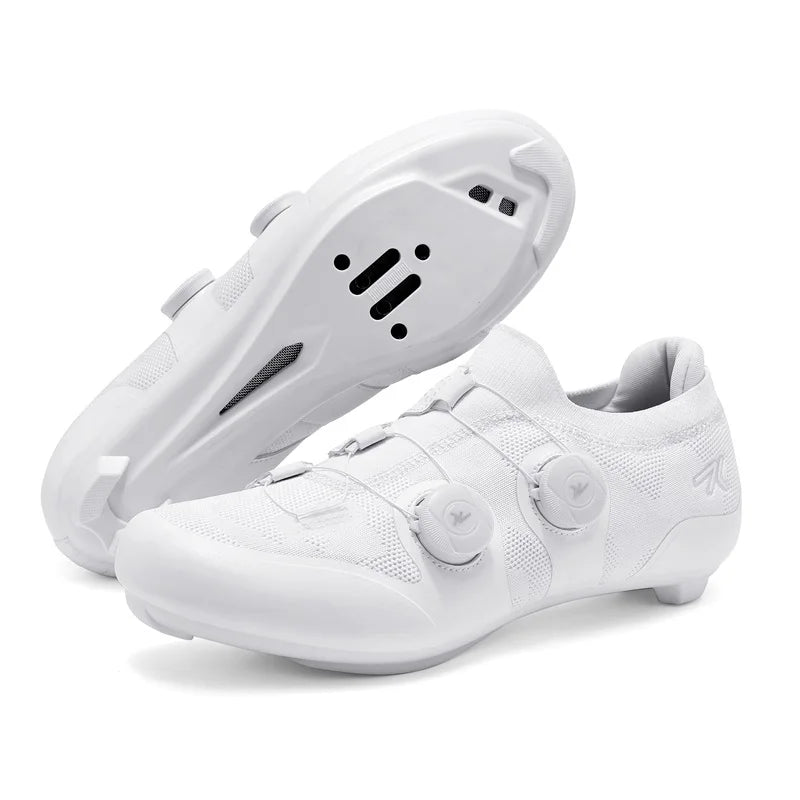 Men's MTB Cycling Shoes New Women's Pink Self-Locking Cleats Speed Road Bicycle Shoes Flat Trail Racing SPD Mountain Bike Sneakers
