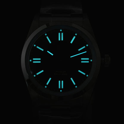 Watchdives WD1016 V3 Watch 37mm VH31 Sweep Quartz Movemet Stainless Steel Watch Waterproof Luminous Sapphire Men Wristwatch