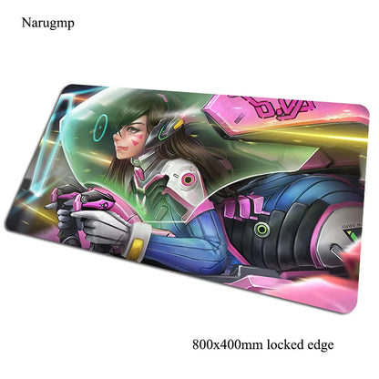 overwatch padmouse 80x40cm gaming mousepad game Halloween Gift large mouse pad gamer computer desk big mat notbook mousemat pc