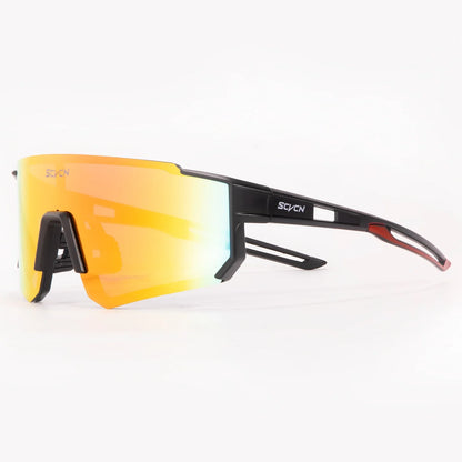 Scvcn Sunglasses Cycling Glasses Photochromic Sports for Men Sun Mountain Bike Road Bicycle Eyewear Goggles UV400 Polarized MTB