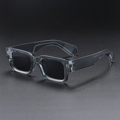 1pc Unisex Casual Simple Style Square Plastic Frame Fashion Glasses Suitable For Daily Life Outdoor Street-Photography Vacation