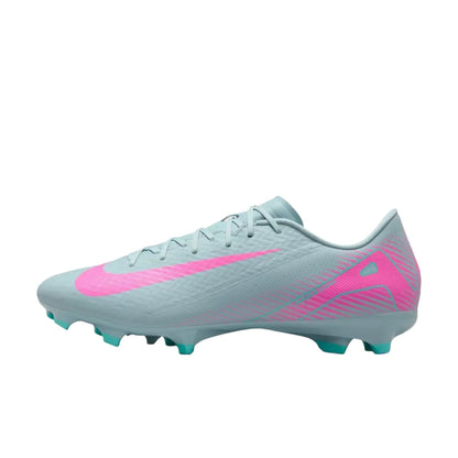 Pánske futbalové kopačky Nike Mercurial Vapor 16 Elite LV8 FG – mäkké, pohodlné, na prírodný trávnik, biele/modré HV4887-100