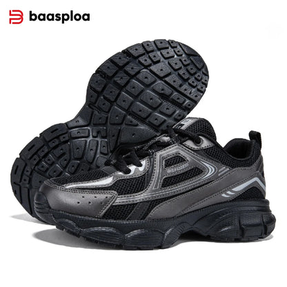 Chaussures de course pour femme Baasploa : baskets de jogging légères et tendance en mesh, antidérapantes, pour femme, d'extérieur, respirantes, colorées et décontractées
