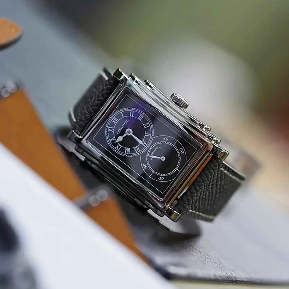 FARASUTE Luxury Fully Automatic Mechanical Men Watch Seagull Sports Sapphire Stainless Steel Doctor Wristwatch reloj hombre ﻿