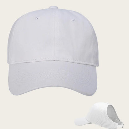 Embroidered baseball cap with goose pattern for men and women, casual and fashionable city style duckbill cap