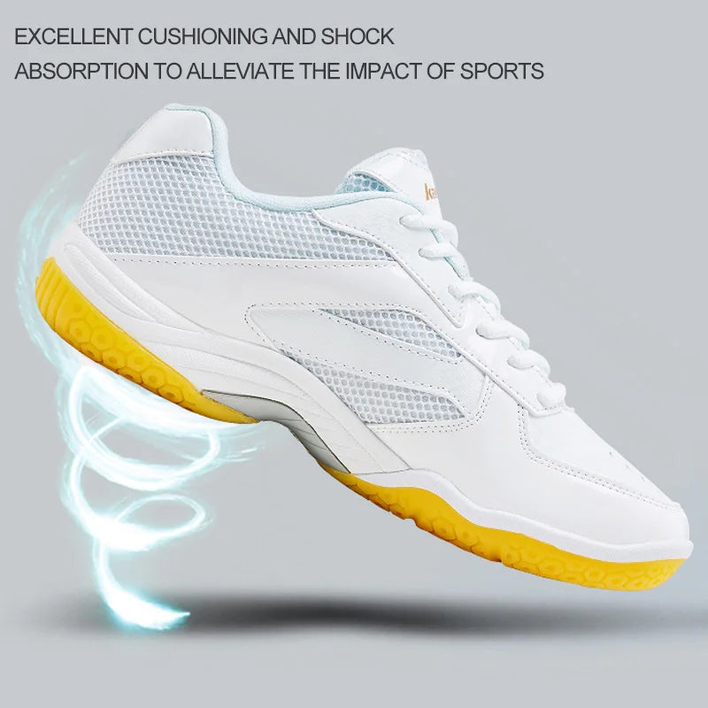 Zapatillas de bádminton Kawasaki para hombre, calzado deportivo profesional para mujer, transpirables para pista cubierta K-086