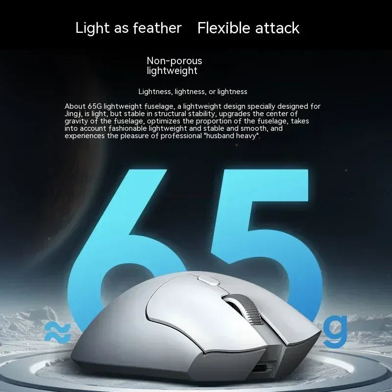 Metaphyuni Metapanda P1 kabellose Maus P1 Pro Max PAW3395, geringe Latenz, leichte E-Sports-Gaming-Maus, ergonomisch, Geschenk für PC-Gamer