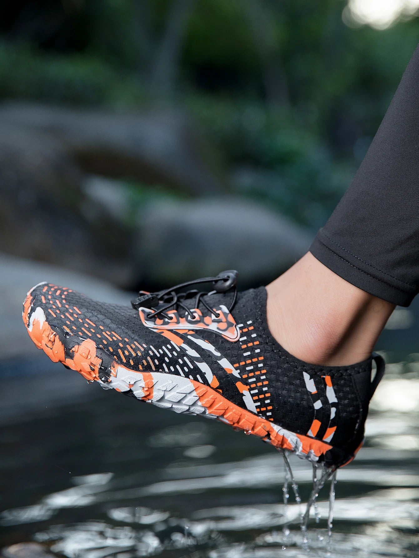 Oiaano New Camo  Men Women Quick-Drying Beach Aqua Shoes Barefoot Water Booties Man Aquatic Sneaker Sports Athletic Walking