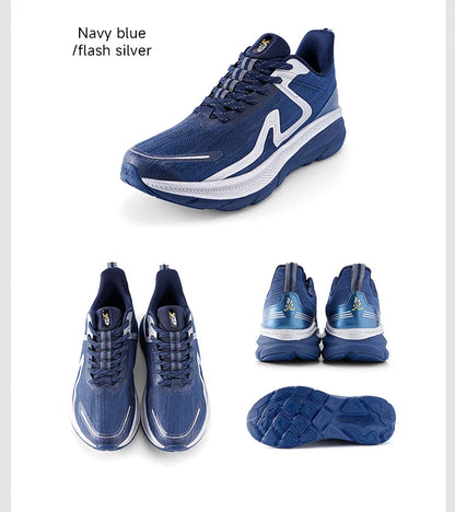 IRUNSVAN 2026 Scarpe da running originali con cuscino d’aria, scarpe sportive traspiranti per fitness, salto ed esercizio, scarpe da camminata da uomo