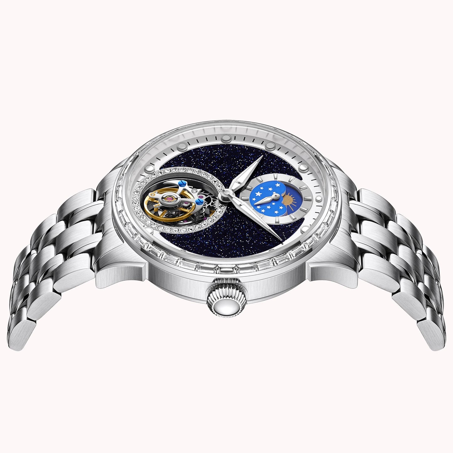 Tourbillon Master Men's Watch 2025 Limited Edition Luxury Business Watch Father Gift Automatic Movement