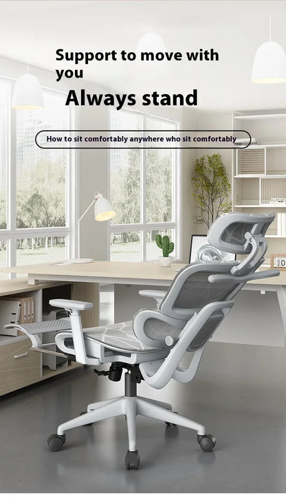 High Back Office Chair 3D Headrest Gaming Chairs Adjustable Computer Relaxing Massage Cadeira Gamer Ergonomic Office Furniture