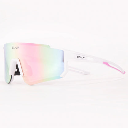 Scvcn Sunglasses Cycling Glasses Photochromic Sports for Men Sun Mountain Bike Road Bicycle Eyewear Goggles UV400 Polarized MTB