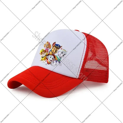 Paw Patrol Baseball Cap Skye Chase Cartoon Anime Pattern Printed Hat Unisex Caps Summer Fashion Sun Hats Birthday Party Gifts