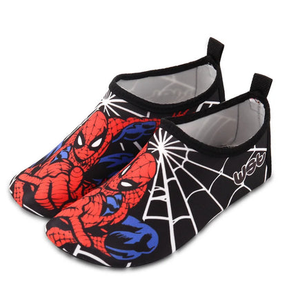 Weiche, faltbare Wasserschuhe für Jungen und Mädchen – Kinder-Strandschuhe für Sommer, Outdoor, Waten, Schwimmen, Surfen und Meer, schnell trocknende Aqua-Schuhe