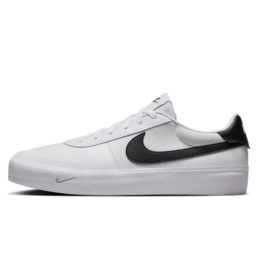 Nike COURT SHOT miesten vapaa-ajan lenkkarit: luistamattomat, kestävät, mukavat ja monipuoliset matalavartiset lenkkarit FQ8146-104