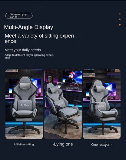 S6 Gaming Chair Comfortable Sedentary Ergonomic Adjustable Backrest Computer Chair Dormitory Lift Chaise gaming Live chair