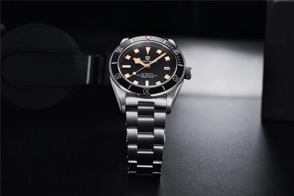 PAGANI DESIGN BB58 Men's Watches Mechanical Watch For Men Luxury Automatic Watch Men NH35 Movt Waterproof Reloj Hombre PD-1671