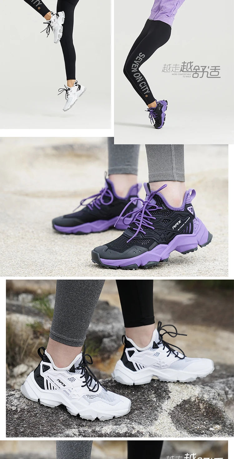 Rax løbesko til mænd og kvinder, åndbare joggingsko til mænd, lette sneakers til mænd, gymsko til mænd, udendørs sportssko til mænd