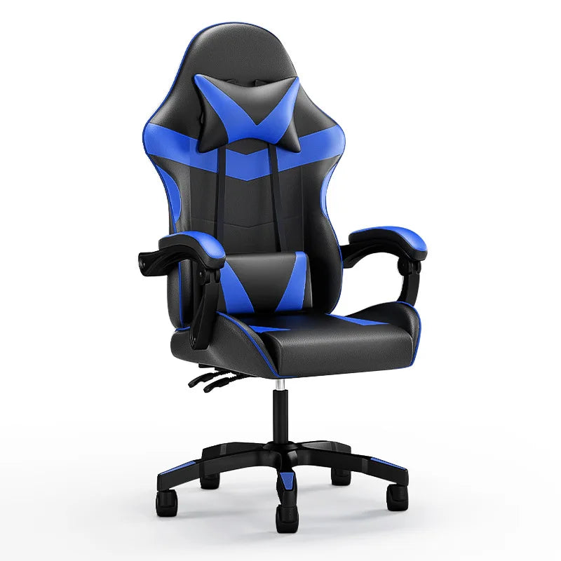 Ergonomska gaming stolica za računalni stol, nagibna gaming stolica za kućni ured s potporom za leđa za duge sesije igranja
