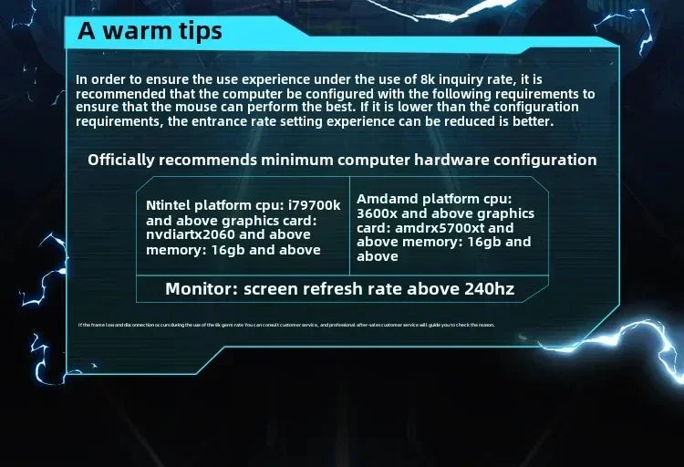 SCYROX V6 neporozna brezžična esports miška 40g 750IPS z 8k sprejemnikom, hitrim odzivom 3950, visoko kakovostjo 8KHz, gaming miška