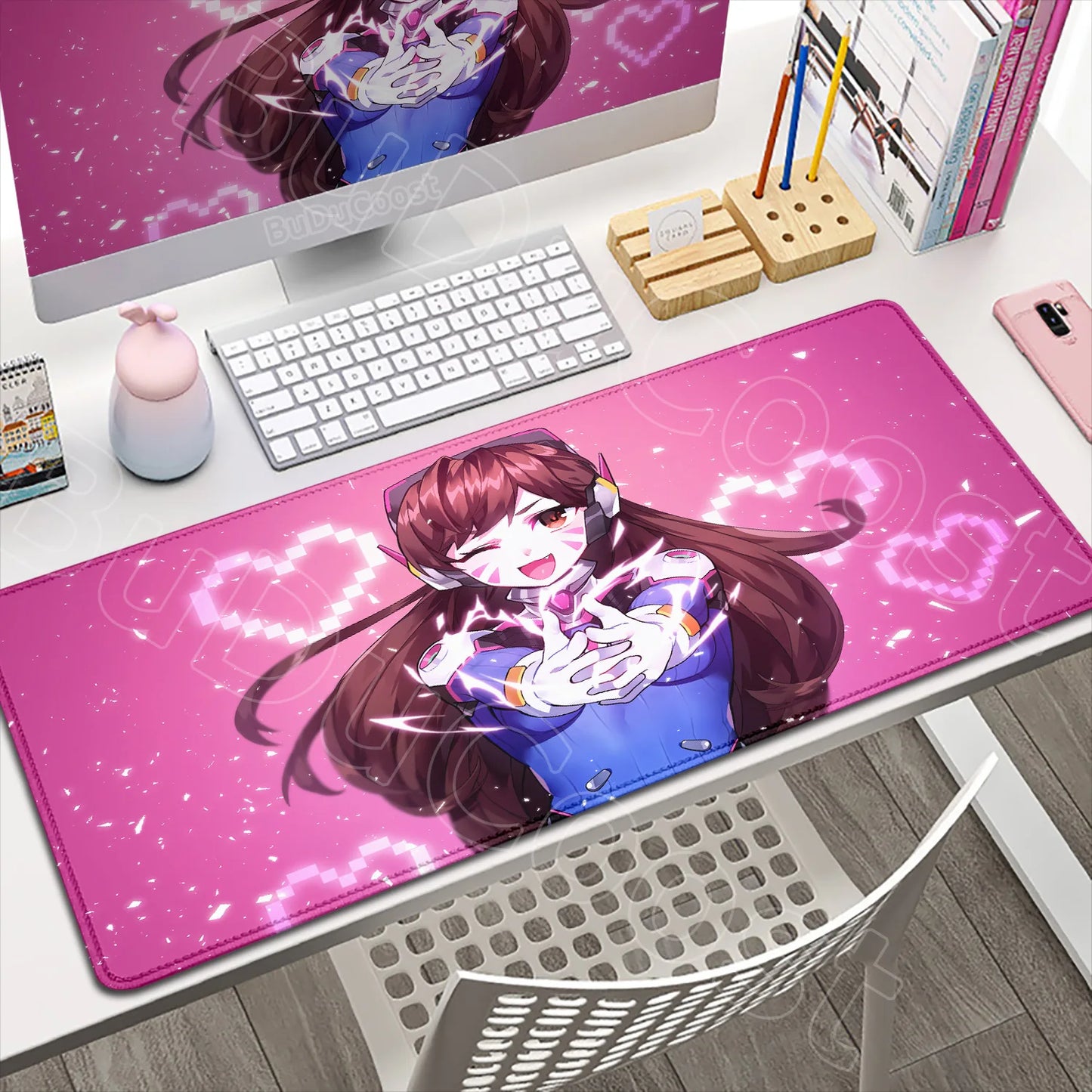 Large XXL DIY Cool  Overwatch Mouse Pad Keyboard Table Gaming Accessories Non-Slip Rubber Edge locking spped Laptop Rug desk Mat