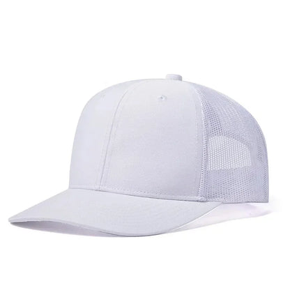 Hot Sale Summer Mesh Baseball Cap Men Women Slight Curved Snapback Trucker Hat Unisex Casual Outdoor Breathable Dad Cap Gorras