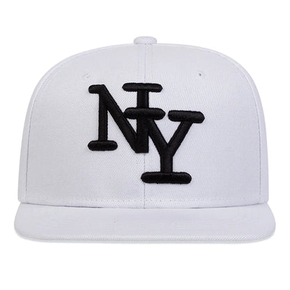 Unisex Letter Embroidery Hip-hop Hats Spring Autumn Outdoor Adjustable Casual Baseball Caps Sunscreen Hat