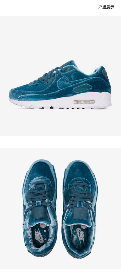 Nike Authentic Air Max 90 Blue Velvet Dámske športové topánky s vzduchovým vankúšikom DO2194-001