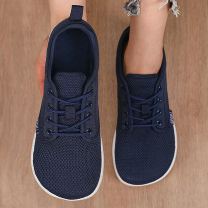 Women's Walking Flat Shoes Soft Mesh Suitable for Travel Wide Fit Lightweight Support Fitness and Leisure Sports Shoes for Men