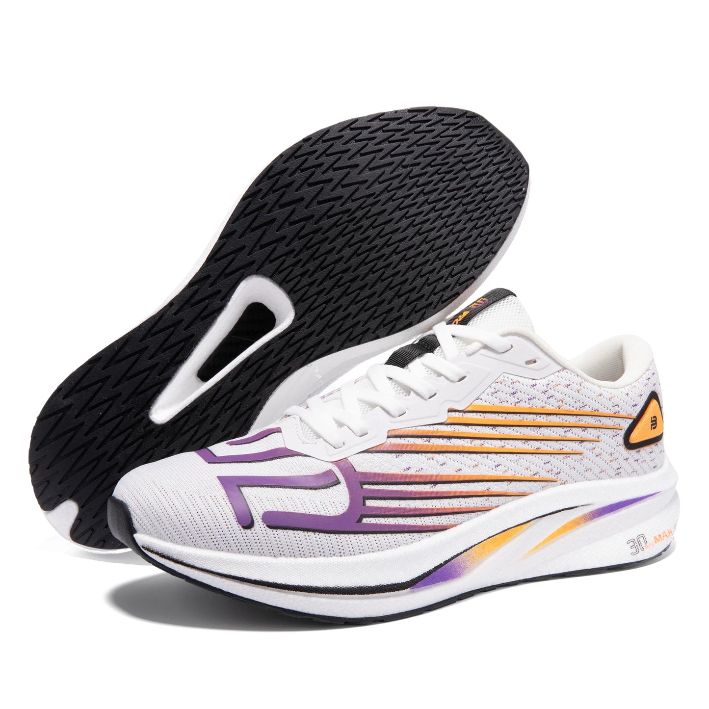 Baasploa Men Running Shoes Professional Training Women Carbon Plate Mesh Breathable Sneakers Male Lightweight Unisex Sport Shoes