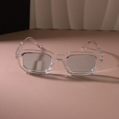 Vintage Women Fashion Square Sunglasses Retro Black Sun Glasses Female Male Eyewear Oculos