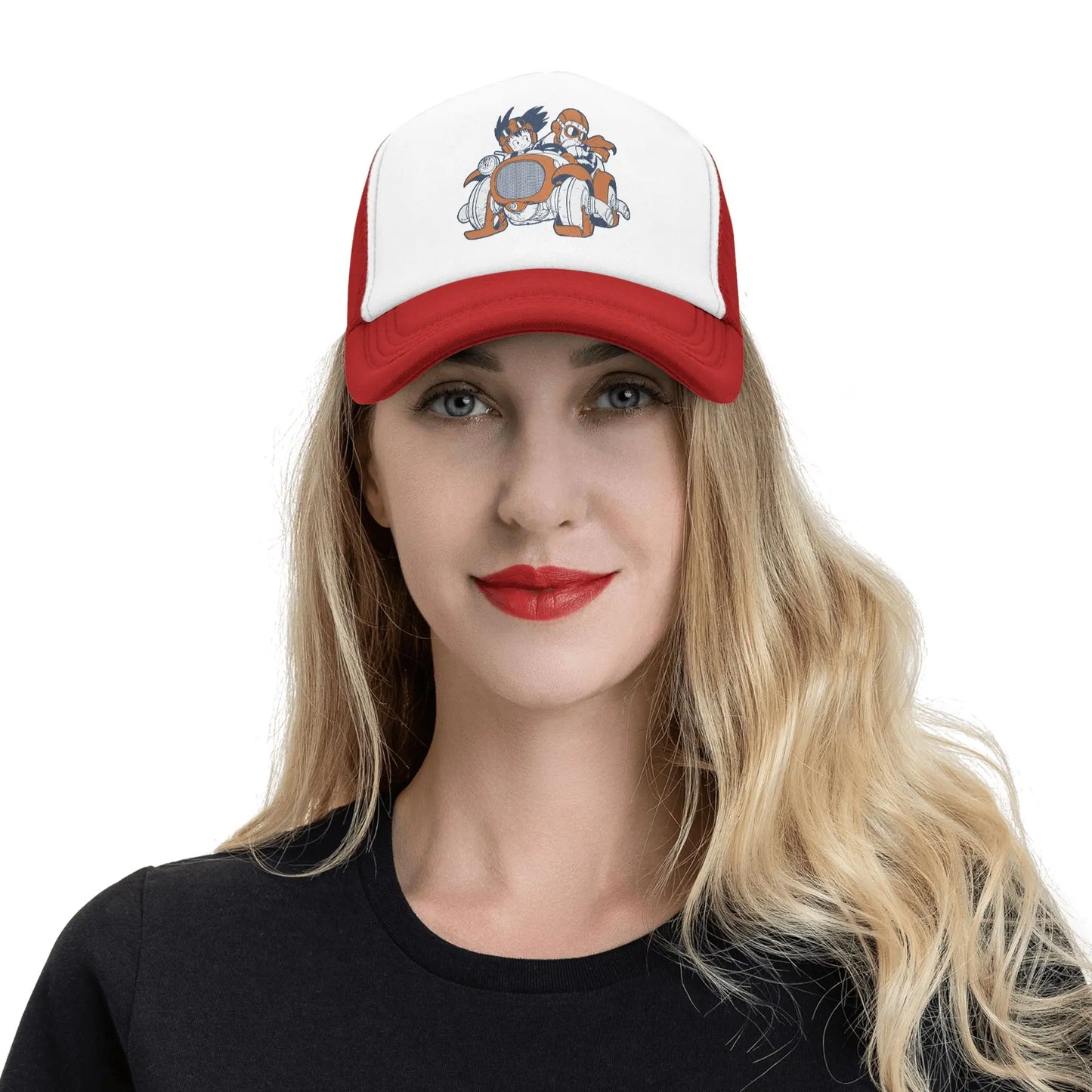 Goku Muten Roshi Dragon Ball Z Baseball Caps Sport Sun Hat Anime DBZ Hats Breathable Polyester Trucker Cap Summer Trucker Caps