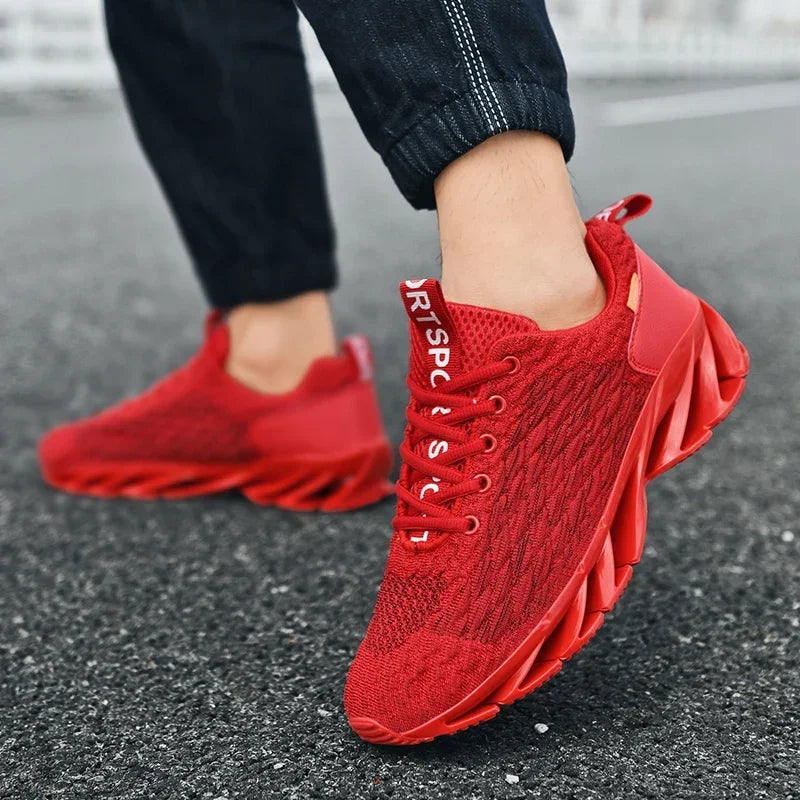 Zapatillas de running para hombre, cómodas, transpirables, antideslizantes, deportivas e informales para caminar