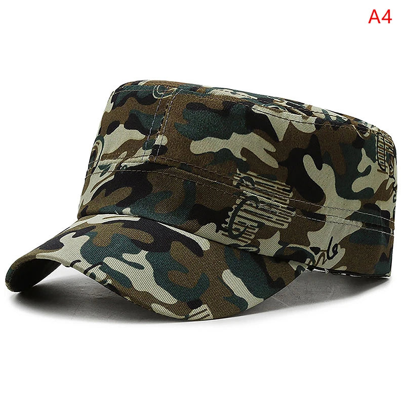 Adjustable Baseball Cap Summer Sunscreen Hat Camouflage Camo Camping Hiking Fishing Caps