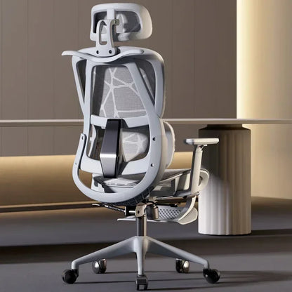Ergonomic Gaming Chair Office Desk Chair with 3D Headrest, Adjustable Armrests, Lumbar Support, Reclining Computer Chair with Footrest