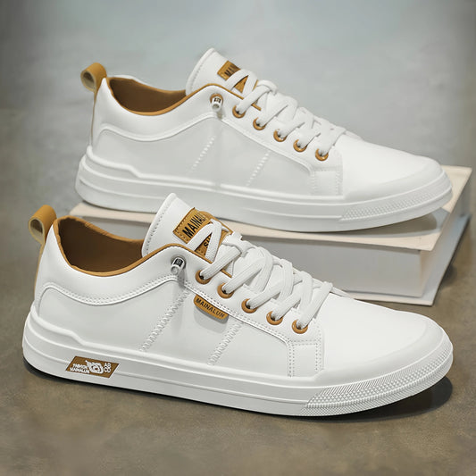 Nouvelle Arrivée 2026 – Chaussures Décontractées en Cuir Grande Taille pour Hommes – Baskets Tendance Antidérapantes à Semelle Souple pour Toutes Saisons