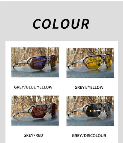 OKUMA New outdoor fishing fishing glasses for UV400 polarization to find fish, suitable for cycling, hiking and mountaineering.