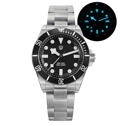 Watchdives WD1969 Pro Quartz Watches New Dial VH31 Sweep Seconds Movement 200m Waterproof Men Watches Luminous Luxury Watches