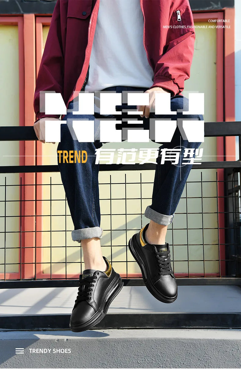 Luxury Men's Sneakers Casual Breathable Trainer Race Fashion Loafers Running Shoes for Male Tenis