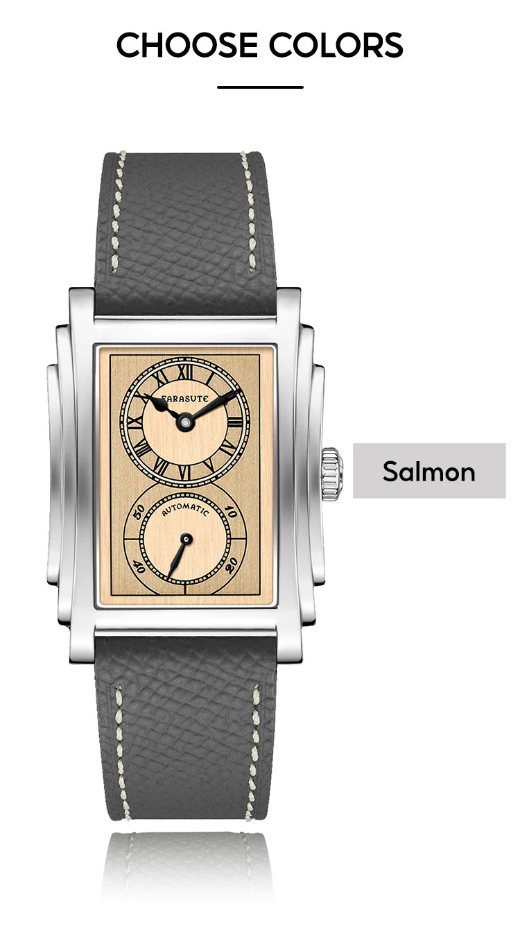 FARASUTE Luxury Fully Automatic Mechanical Men Watch Seagull Sports Sapphire Stainless Steel Doctor Wristwatch reloj hombre ﻿