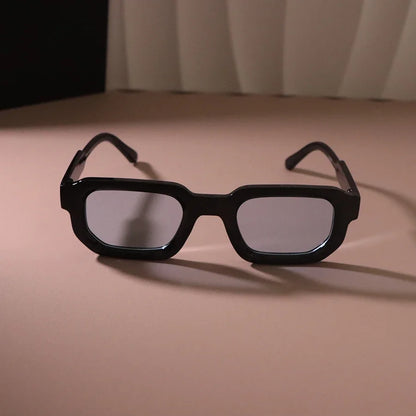 Vintage Women Fashion Square Sunglasses Retro Black Sun Glasses Female Male Eyewear Oculos