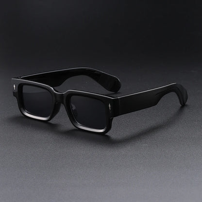 1pc Unisex Casual Simple Style Square Plastic Frame Fashion Glasses Suitable For Daily Life Outdoor Street-Photography Vacation