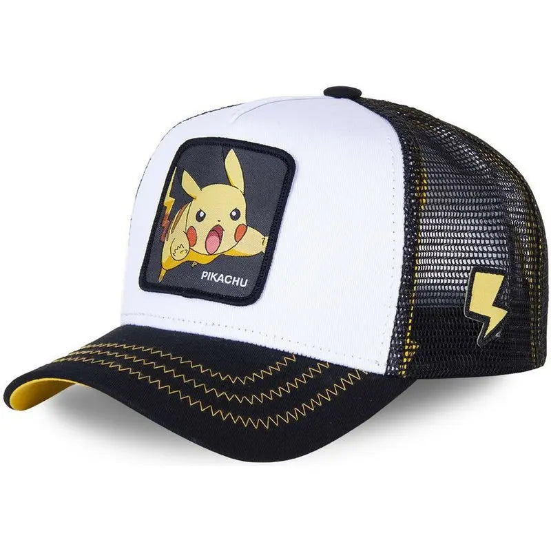 Pokemon Pikachu Gengar Psyduck Snorlax Baseball Cap Anime Figure High Quality Adjustable Cartoon Sports Hat Creative Gifts